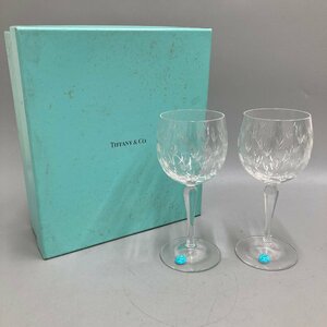 ◆◇[3] TIFFANY&Co ティファニー ワイングラス フローレット ペア 未使用保管品 05/112103ｍ◇◆