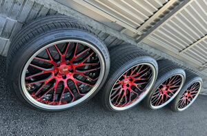 値下げ&送料込み！★ R35 GT-R用 KUHL VERZ WHEELヴェルズホイール 限定ホイールKCV-01 LIMITED EDITION +タイヤ付（前期中期後期対応）★