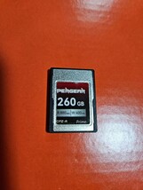 PERGEAR 260GB TypeA メモリーカード+カードリーダー付　美品！ SONY メモリーカード_画像2