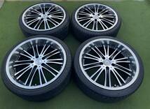 ◆希少ANHELO KLEITOSアネーロクレイトス深リム◆ 20x8.5J+35/9.5J+38/PCD:114.3/5穴◆225/35ZR20・245/35ZR20クラウン,マークX,クラウン等_画像3