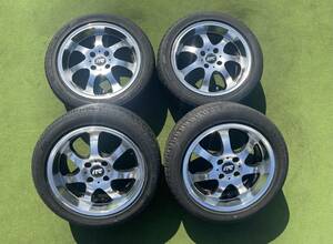 ◆ 希少！ RAYS Sebring ITC SPORT ◆ 15x6.5J+38/PCD：100/4穴◆4本 SEIBERLING・195/50R15 ・2019年製