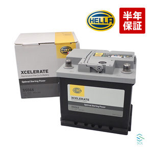 G＆Yu BATTERY HELLA XCELERRATE 欧州車用バッテリー 55066/L1