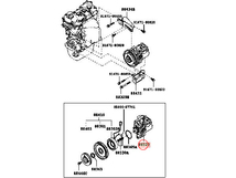 ダイハツ ムーヴ(L175S L185S) ムーヴコンテ(L575S L585S) エアコンコンプレッサー 88320-B2060 コア返却不要 出荷締切18時_画像5