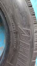 【即決設定有】215/70R17.5 118/116L デュラビス　R205 中古　4本　バリ山　215/70/17.5 DURAVIS コースター　縦溝　トラック　日野_画像3