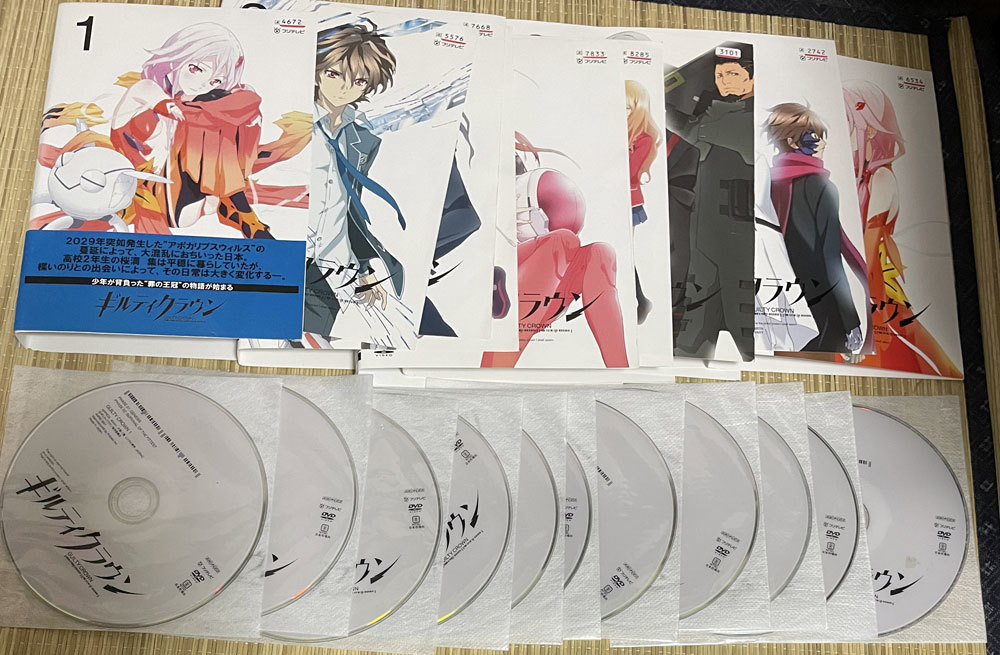 2023年最新】Yahoo!オークション -ギルティクラウン dvdの中古品・新品