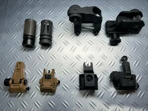 M4 PARTS SET　ハイダー サイト パーツ セット　MAGPUL MBUS PROタイプ、 KACタイプ