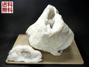 天然水晶 ４．１２ｋｇ 超特大サイズ ジオード クォーツ 晶洞 水晶ドーム 石英原石 モロッコ産 送料無料 No.１０