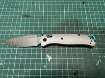 Benchmade 535 チタン ハンドル ナイフ 。ベンチメイド 登山 釣り キャンプ ブッシュクラフト クマ対策 護身用 狩猟 鹿狩 猪狩 熊狩_画像2