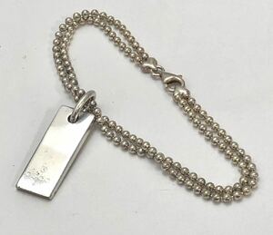 GUCCI ボールチェーン　silver925 ブレスレット　18674520