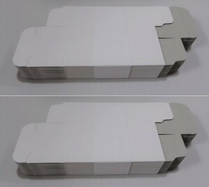 トミカ用ケース ( 紙箱 ) 白箱 30枚 （※15枚×2セット）◆ トミカの小箱サイズ