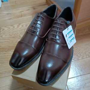 * new goods unused *Stand works stand Works runs! men's business shoes dark brown 26.0cm 1107- rabbit Ya10