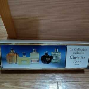 ☆未使用保管品☆La Collection exclusive Christian Dior クリスチャンディオール ミニ香水セット　1110-ヒツジYa13