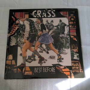 CRASS BEST BEFORE クラス　ベストアルバム検アナーキー　ハードコア　パンク　レコード