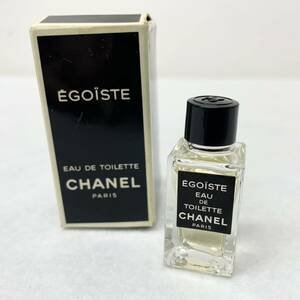 CHANEL シャネル エゴイストオードトワレ EDT 4ml ミニ香水 ミニボトル EGOISTE 箱付き 残量9割程度