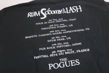 ★同梱不可 ★値下不可　【送250円】　6535　POGUES　ポーグス　メンズ　バンドTシャツ　カットソー　半袖　ロック　綿100％　L　黒_画像3