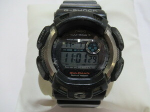 ★1円～/同梱不可【S送900円】　359　CASIO　カシオ　G-SHOCK　GW-9100　ガルフマン　メンズ　動作品　箱付き