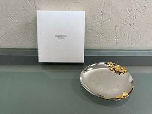 11-S72 美品 MIKIMOTO ミキモト ジュエリートレイ 皿 真珠 パール 画像分 現状品 返品交換不可