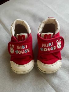 ミキハウス　ファーストシューズ　女の子　12.5 MIKIHOUSE シューズ 靴