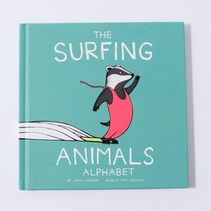 the surfing animals alphabet 英語学習 絵本