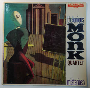 新同! US Riverside RLP 12-279 完全オリジナル Misterioso : Thelonious Monk 靑小/DGレーベル