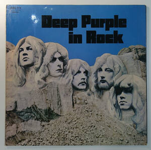 UK Original 初回 HARVEST SHVL 777 DEEP PURPLE IN ROCK 最初のMAT : A2/B1+完品