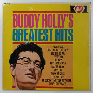 極美! UK Original 初回 AH-148 Buddy Holly’s Greatest Hits MAT: 2B/1B