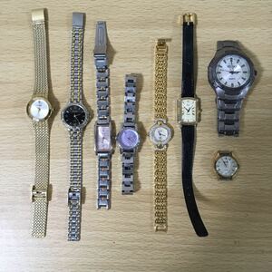 SEIKO セイコー ALBA アルバ YUKI ユキ TORIO トリオ クォーツ デイト 時計 腕時計 レディース腕時計 メンズ腕時計 大量まとめ 11 ホ 6024