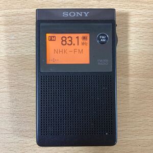 SONY ソニー SRF-R356 SRF R356 携帯ラジオ 小型ラジオ ラジオ ポケットラジオ FMラジオ FM AM 当時物 昭和レトロ レトロ 11 カ 6067