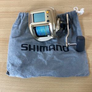 SHIMANO シマノ 小船 SLS C3000 電動 船用 電動丸 電動リール リール 釣り 釣具 釣り具 釣り道具 フィッシング 収納袋付き 11 カ 6094