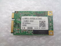 複数入荷 LFDMSS-030GD 30GB SSD ｍSATA 中古動作品(S112)_画像1