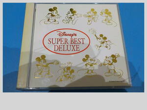 DISNEY'S SUPER BEST DELUXE CD album 2 sheets set Disney * super * the best * Deluxe English version PCCD-0025