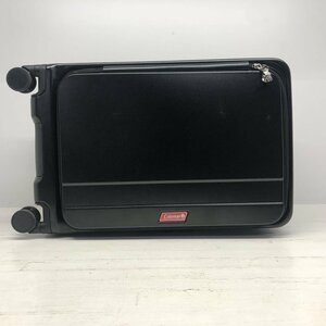 263-AR03)Coleman FRONT DOOR CARRY CASE BLACK コールマン フロントドア キャリーケース M ブラック スーツケース アウトドア ドンキ