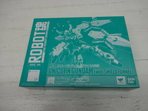 087-K56) 中古品 ROBOT魂 [SIDE MS] RX-0 ユニコーンガンダム(シールドファンネル装備) 機動戦士ガンダムUC 魂ウェブ商店 バンダイ