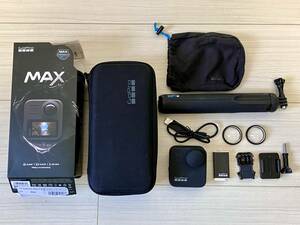 GoPro MAX CHDHZ-202-FX Max Grip Tripod GoPro ENDURO FOR MAX San Disk128GBSD 