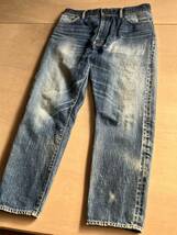 visvim 22AW JOURNEYMAN PANTS TACKED DMGD 1 INDIGO_画像4