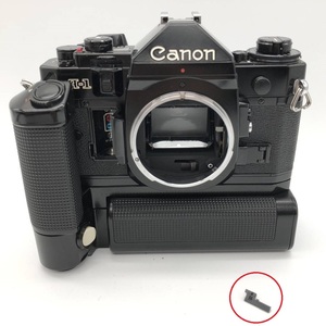 【1円スタート】Canon A-1 ボディ MA モータードライブ 単3仕様 フィルム 一眼レフ カメラ ブラック 訳あり品 ジャンク品