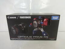 A694 未開封 フィギュア トランスフォーマー Canon OPTIMUS PRIME R5 国内正規品 テープ二度貼りなし_画像1