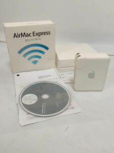 Apple アップル A1264 MB321J/A AirMac Express 802.11n Wi-Fi 無線LAN 通電のみ 動作未確認 ジャンク扱い 142n0300