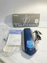 ZOJIRUSHI 象印 WE-A15 Tie Press ふっくらプレス ネクタイプレス ネクタイプレッサー アイロン 動作確認済み 中古 1131n2300_画像1