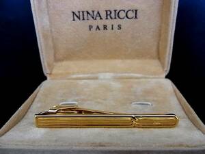 *N4581*# new goods # Nina Ricci [NINA RICCI][ Gold ]# necktie pin!