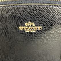 COACH コーチ　2WAYバッグ　ネイビー　ハンドバッグ／ショルダーバッグ_画像10