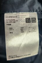 UNIQLO ユニクロ ダウンベスト XLサイズ ネイビー 紺色 メンズ_画像4