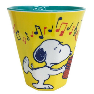 スヌーピー SNOOPY PEANUTS メラミンタンブラー (PY-601：MUSIC)