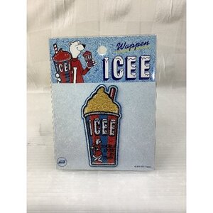 WAPPEN(ICEE CUP YELLOW)ワッペン アメリカ雑貨　アメ雑　アメリカン雑貨