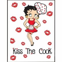 ベティちゃん　ベティブープBetty Boop　ベティ マグネット KISS ザ クック アメリカン雑貨 アメリカ雑貨_画像1