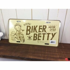ベティーちゃん　Betty Boopコマーシャルプレート ( CMP003)ベティ ベティブープ ガレージ雑貨 サインプレート 看板