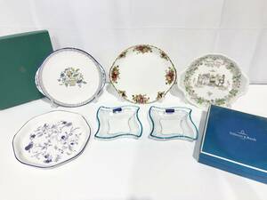 蘇さ(FY962)　洋食器　プレート　Royal Albert　Royal Doulton　MINTON　Wedgwood　その他　おまとめ　中古品　100サイズ