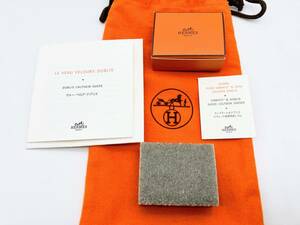 ★ミさ［BbY757］1円スタート！HERMES エルメス　消しゴム ヴィブラート＆ドブリススウェード皮革用 消しゴム　中古品　コンパクトサイズ