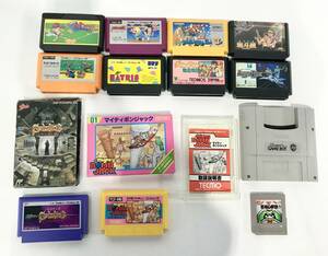 蘇さ(OY1236)　NINTENDO　ファミコン　ゲームボーイ　ソフト　おまとめ　マリオ 他　中古品　60サイズ