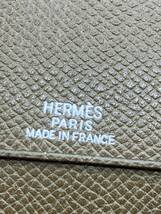 ★ミさ［BbY717］1円スタート！HERMES エルメス　手帳カバー　中古品　コンパクトサイズ_画像3